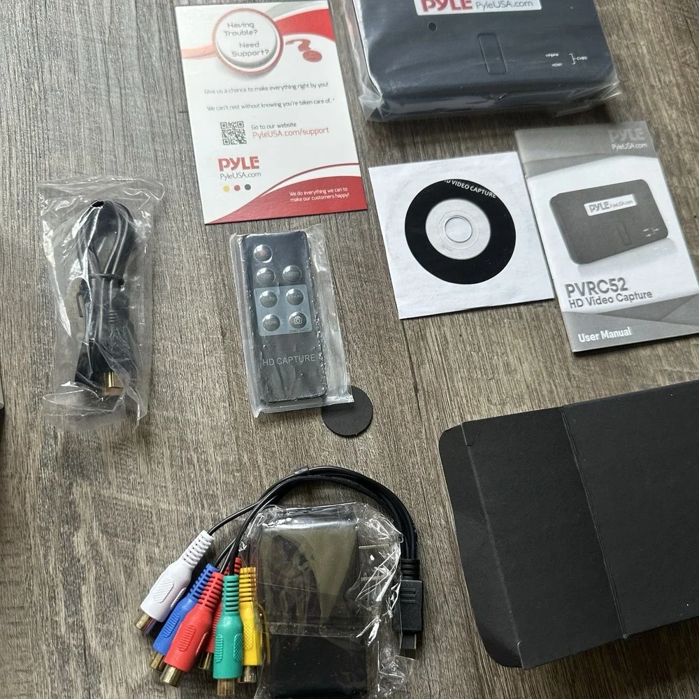 NEW Pyle PVRC52 HD‎ External Capture Card PC Video Recording System HD 1080p